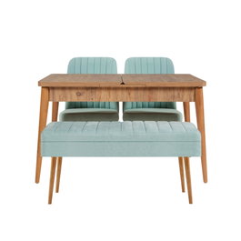 Hanah Home Vina 0701 - 3 - Atlantic, Green